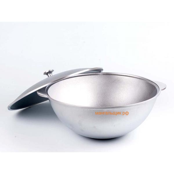 Ал-0301 Казан 3,5л. Алюминий с крышкой, Kukmara
