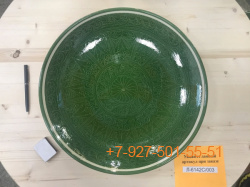 Л-6142С/003-011 42см. Ляган зеленый (карандаш)