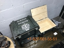 004 Ящик подарочный "Боевой резерв" зелёный