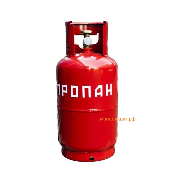 Баллон 12 л газовый с вентилем с ПК НЗГА